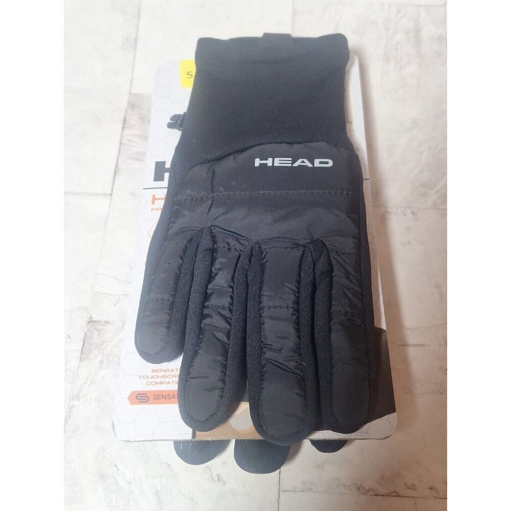 Head Mens Hybrid SENSATEC Technology Touchscreen Warmer Running Glove, Black, SP